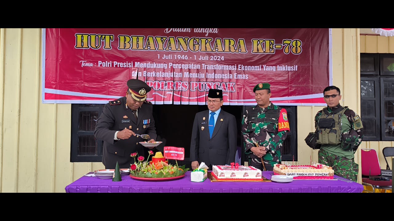 HUT-78 Bhayangkara, PJ Bupati Darwin Tobing Berharap Polri Jamin Keamanan Pilkada 2024